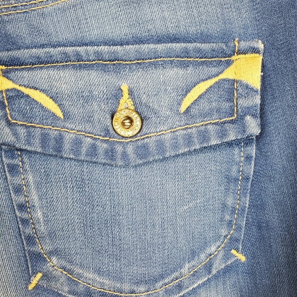 French Connection Denim Womens High Waist Boot Fla - Picture 5 of 16